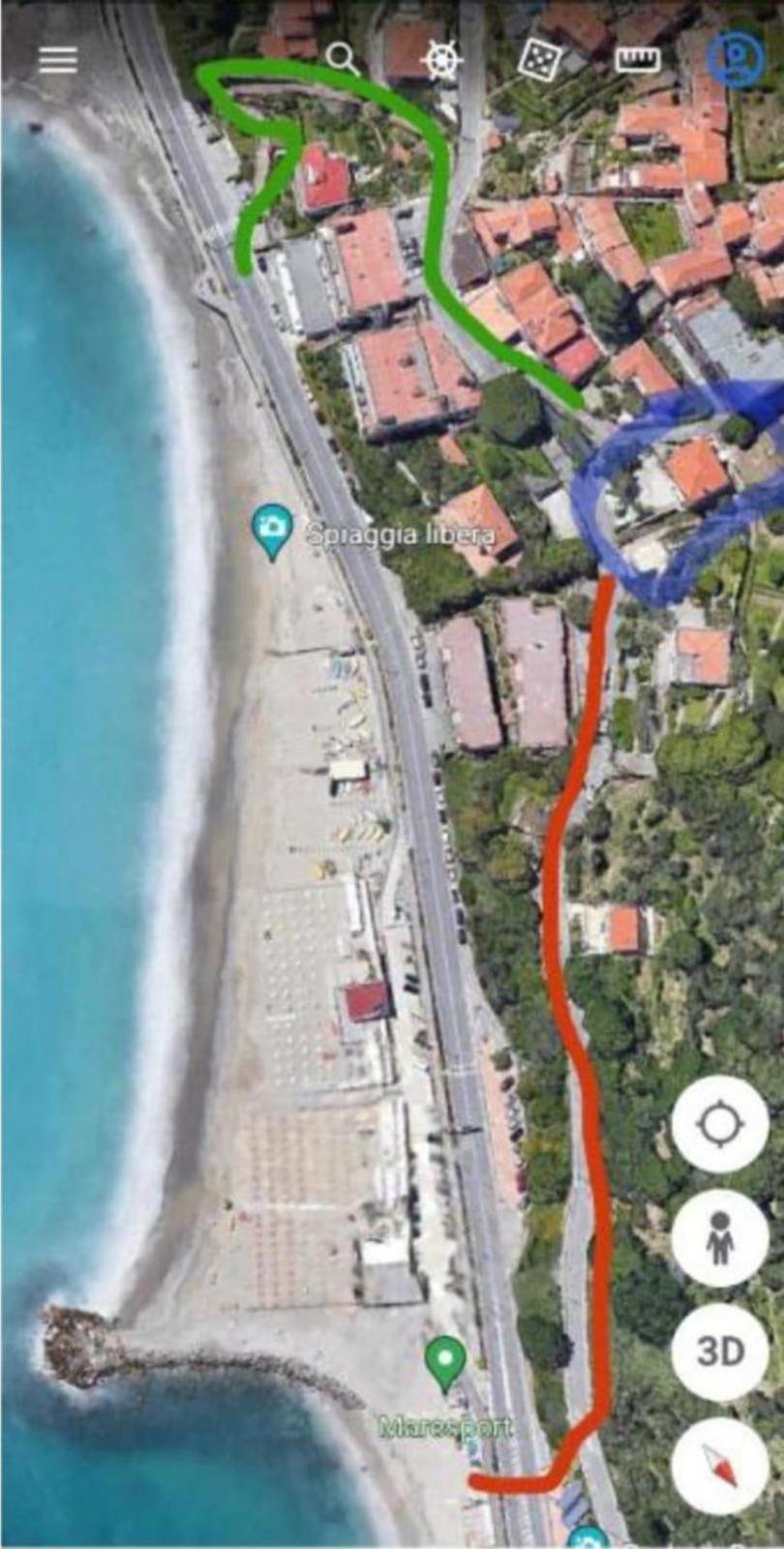 Una Finestra Sul Mare Home 2 Берджеджи Экстерьер фото